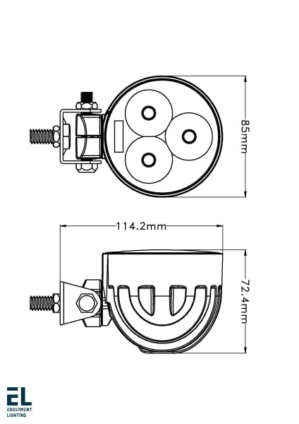 30W Led Work Light Flood Beam El4222